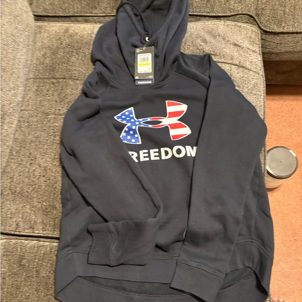 Under armour flag freedom sweatshirt